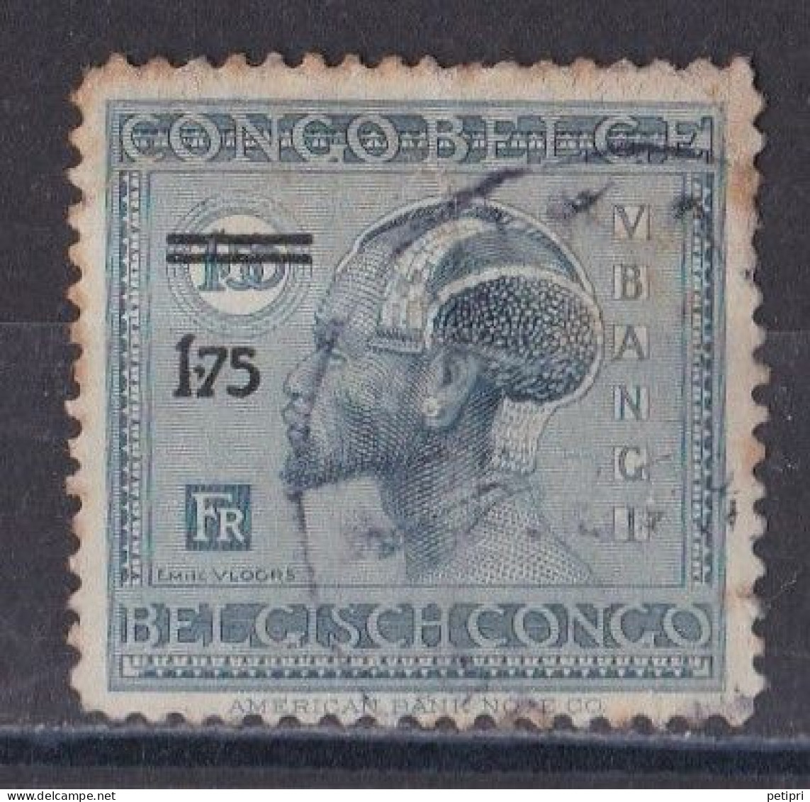 Congo Belge   N°  134  Oblitéré - Gebruikt