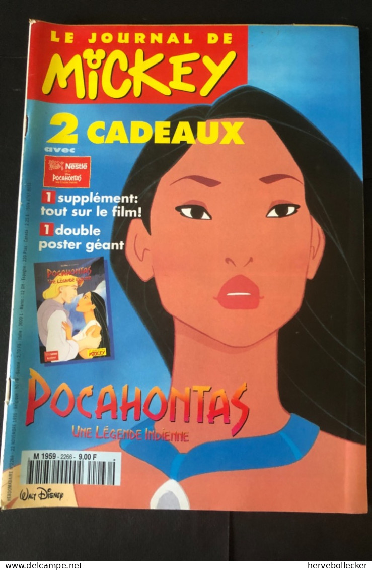 Le Journal De Mickey - Hebdomadaire N° 2266 - 1995 - Disney