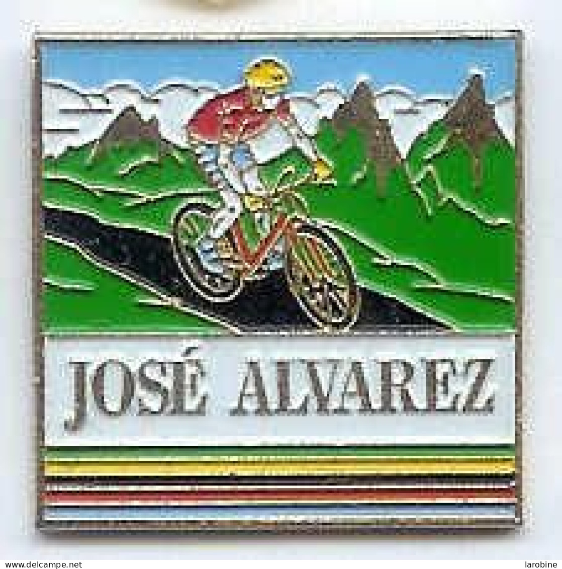 @@ Vélo Cyclisme JOSE ALVAREZ  (2.5x2.5) @@sp115 - Wielrennen