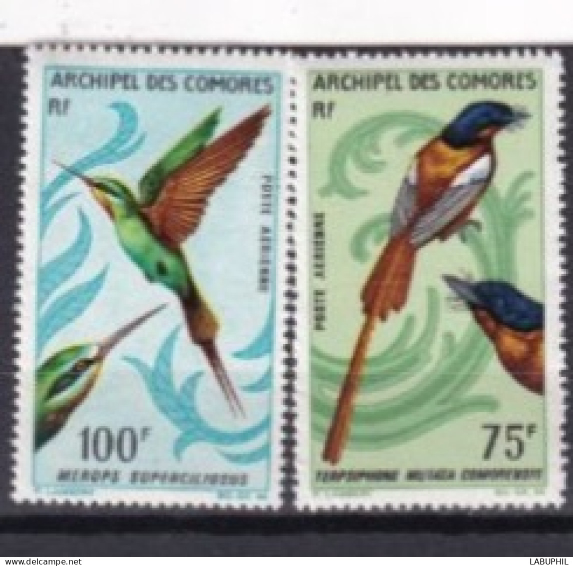 COMORES  NEUF MNH ** Poste Aerienne 1967 Oiseaux Birds - Ungebraucht