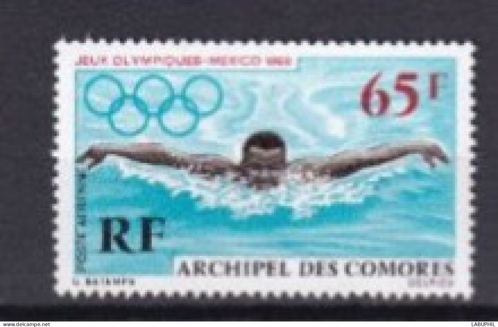 COMORES  NEUF MNH ** Poste Aerienne 1969 - Ongebruikt