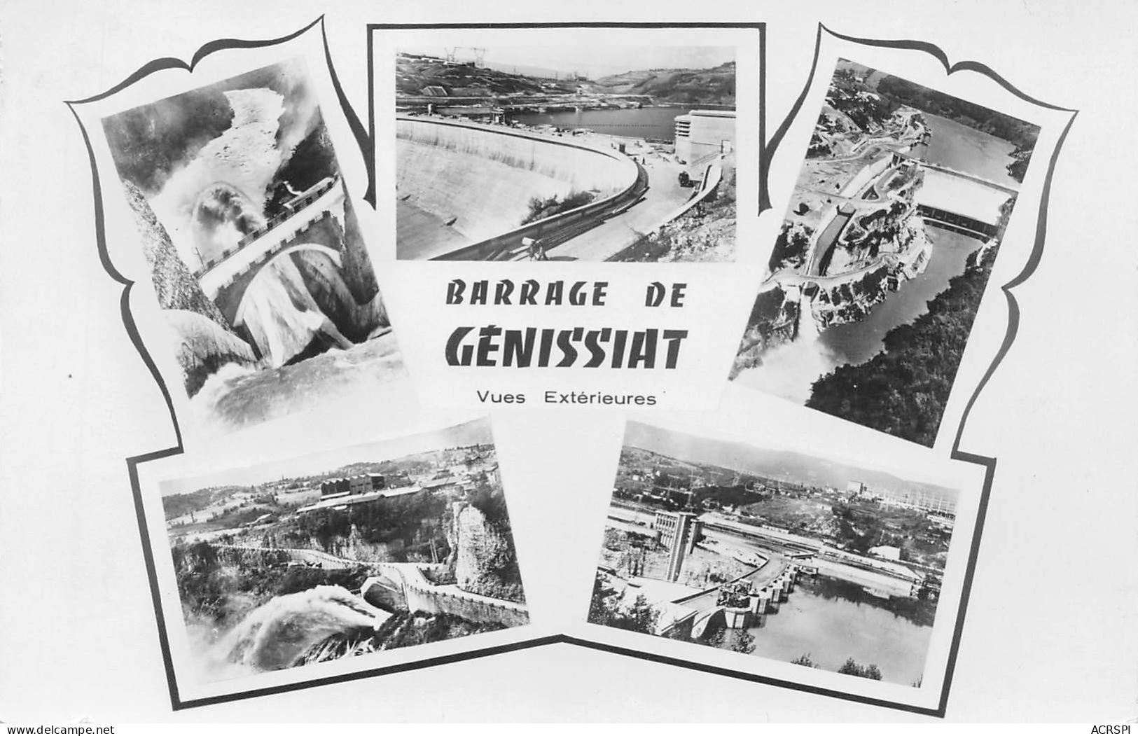01 GENISSIAT  Lot De  23 Cartes Sur Le Barrage  (Scan R/V) N°   3   \MR8061 - Génissiat