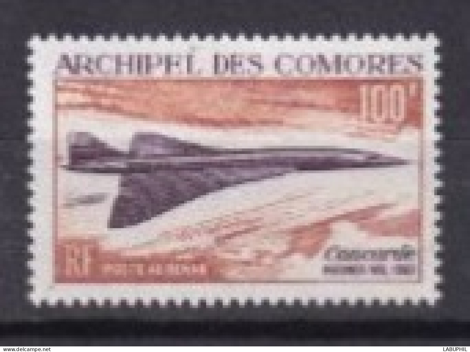 COMORES  NEUF MNH ** Poste Aerienne 1969 Avion Concorde - Ungebraucht