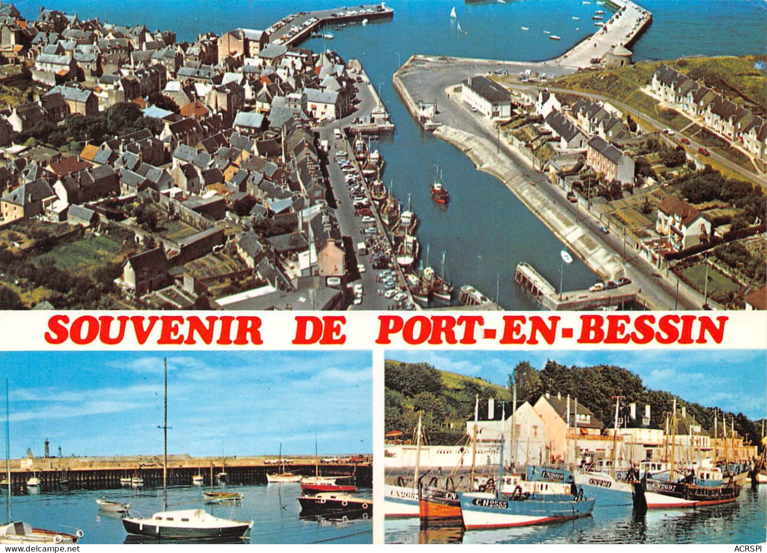 14  Port-en-Bessin-Huppain    Souvenir          (Scan R/V) N°   20   \MR8045 - Port-en-Bessin-Huppain