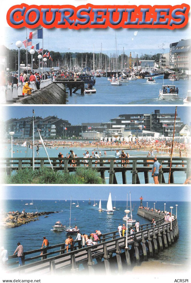 14  Courseulles-sur-Mer Multivue                 (Scan R/V) N°   1   \MR8044 - Courseulles-sur-Mer