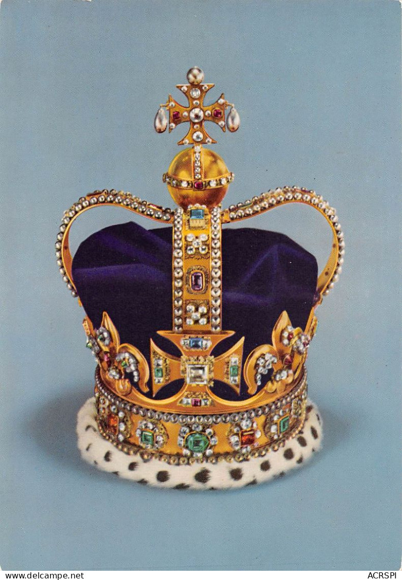 La Couronne De Saint-Edward    (Scan R/V) N°   19   \MR8058 - Buckingham Palace