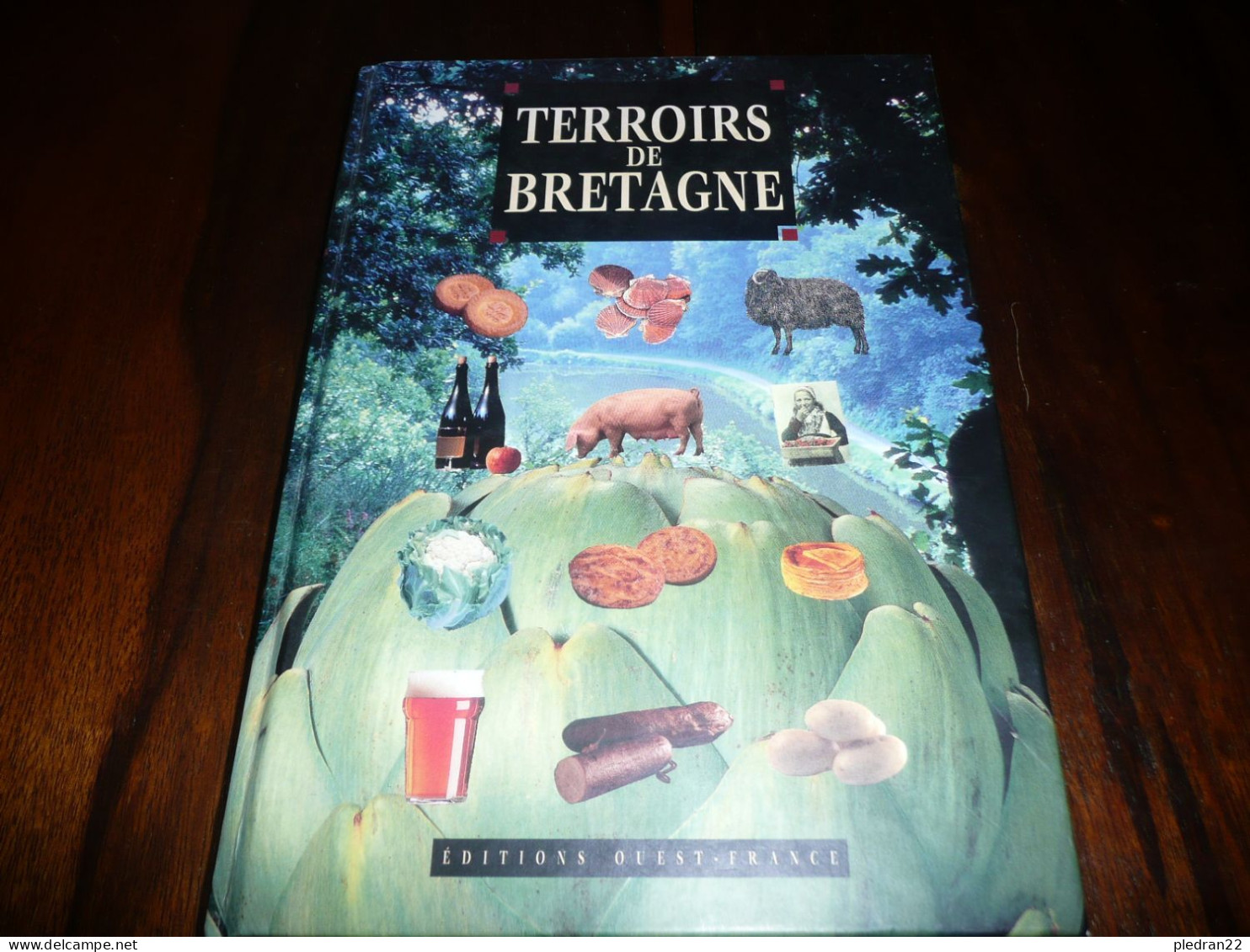 BERNARD RIO JEAN LUC BUYTAERT TERROIRS DE BRETAGNE PRODUITS BRETONS RECETTES OUEST FRANCE 1996 - Bretagne