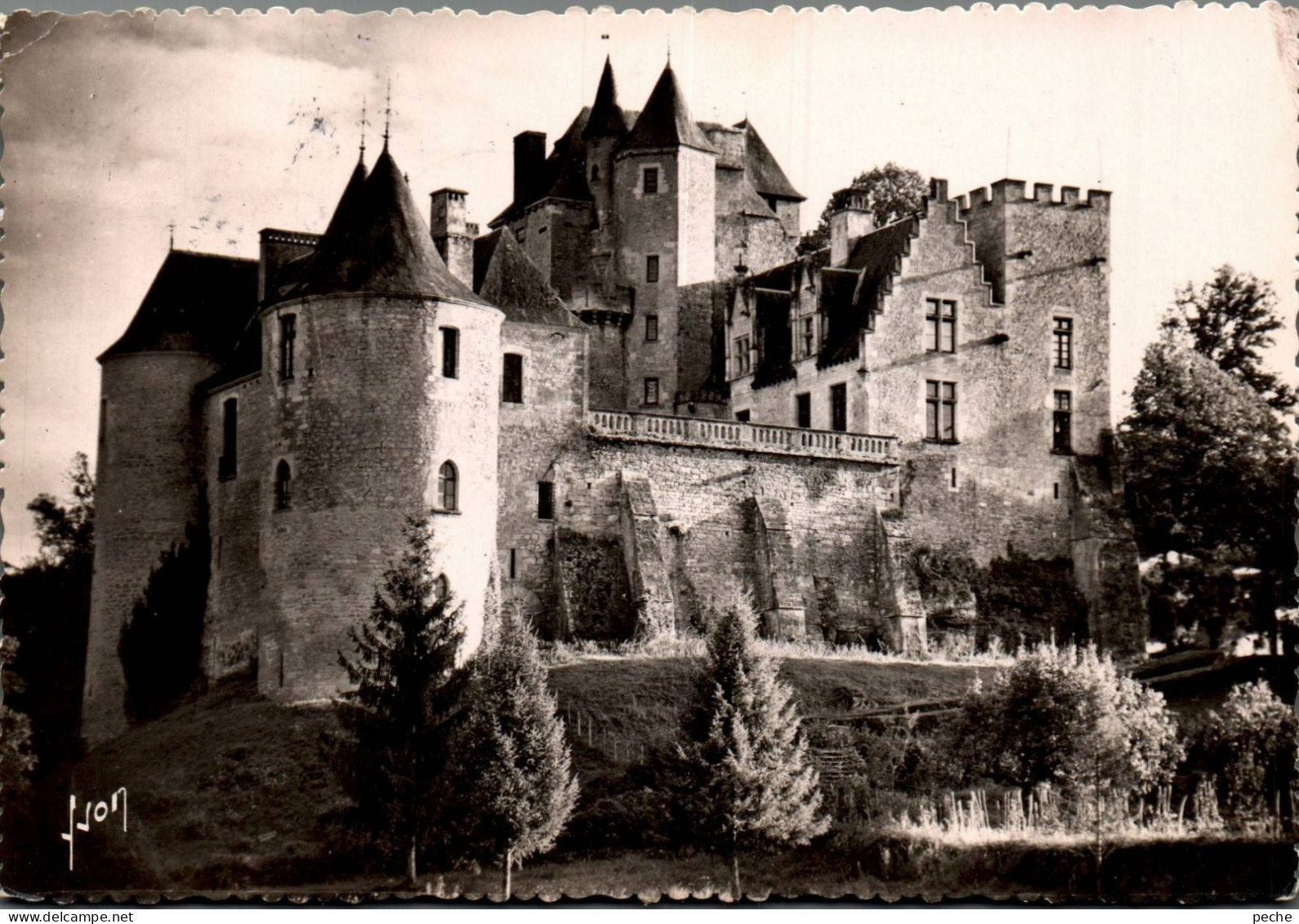 N°2287 Z -cpsm Château De Fayrac - Castles