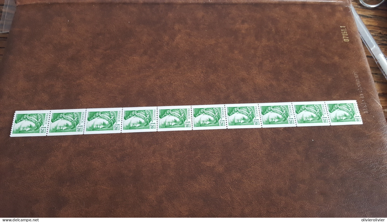 REF A269 FRANCE NEUF** ROULETTE - Coil Stamps