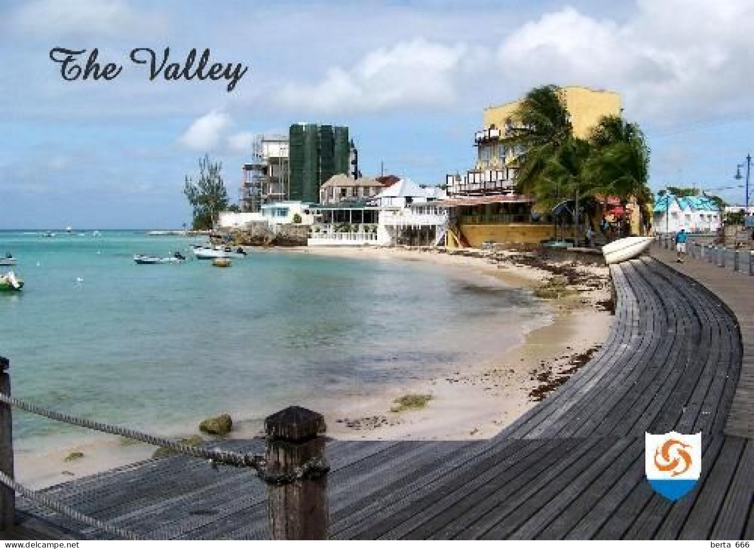 Anguilla The Valley New Postcard - Vierges (Iles), Britann.