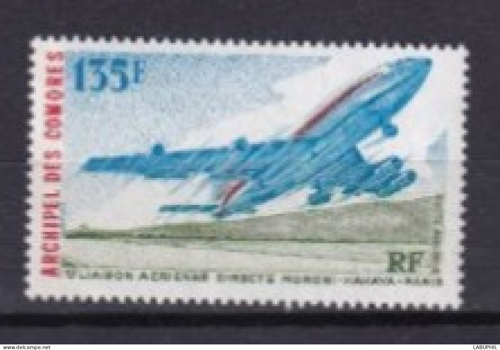 COMORES  NEUF MNH ** Poste Aerienne 1974 Avion - Unused Stamps
