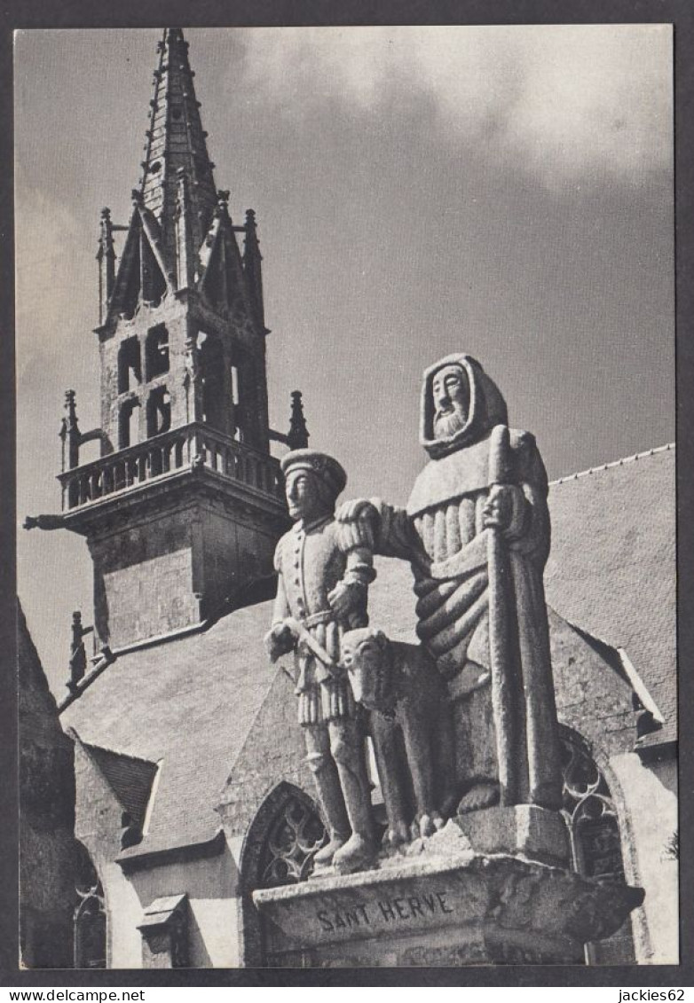 123427/ PLONÉVEZ-PORZAY, Sainte-Anne La Palud, Statue De Saint-Hervé - Plonévez-Porzay