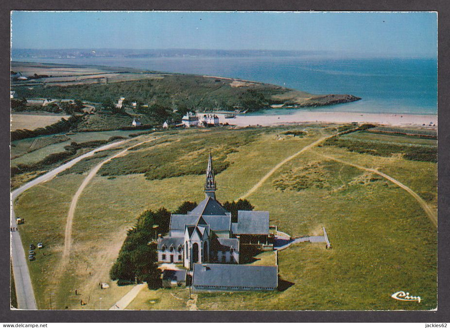 083156/ PLONÉVEZ-PORZAY, L'église De Sainte-Anne La Palud, Vue Aérienne - Plonévez-Porzay