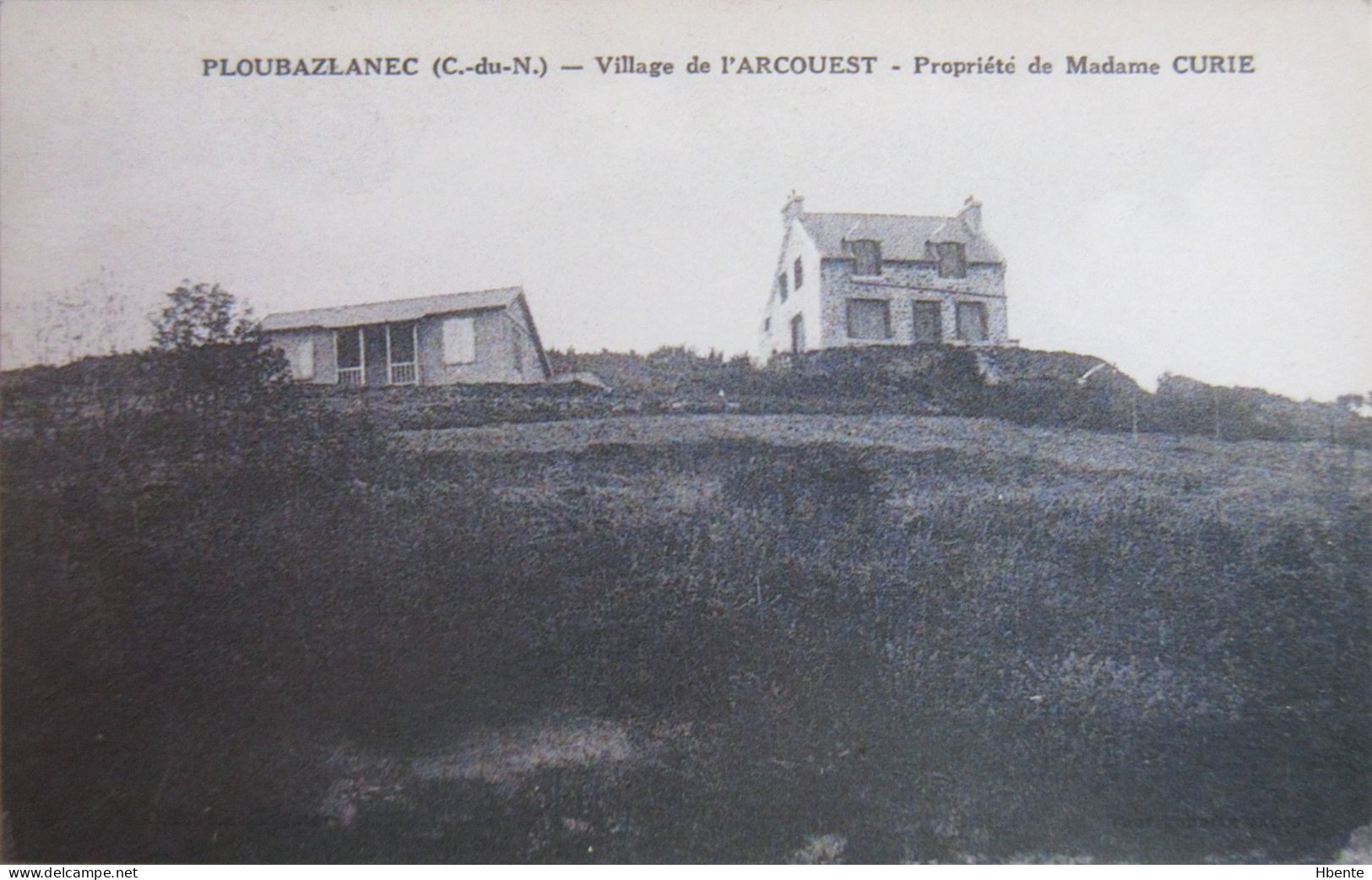 Ploubazlanec Village De L'Arcouest Propriété De Madame Curie (Photo) - Lieux