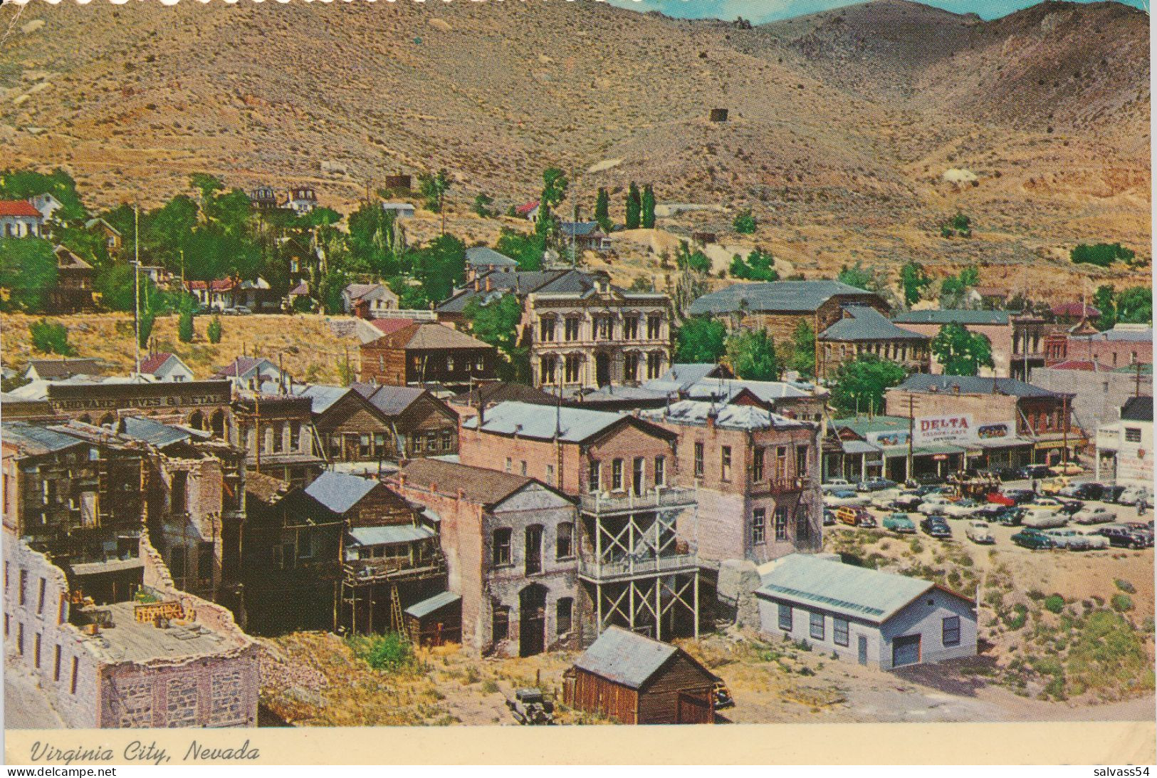 USA - NEVADA : Virgina City, From Steeple Of St. Mary's Church (1976) - Andere & Zonder Classificatie