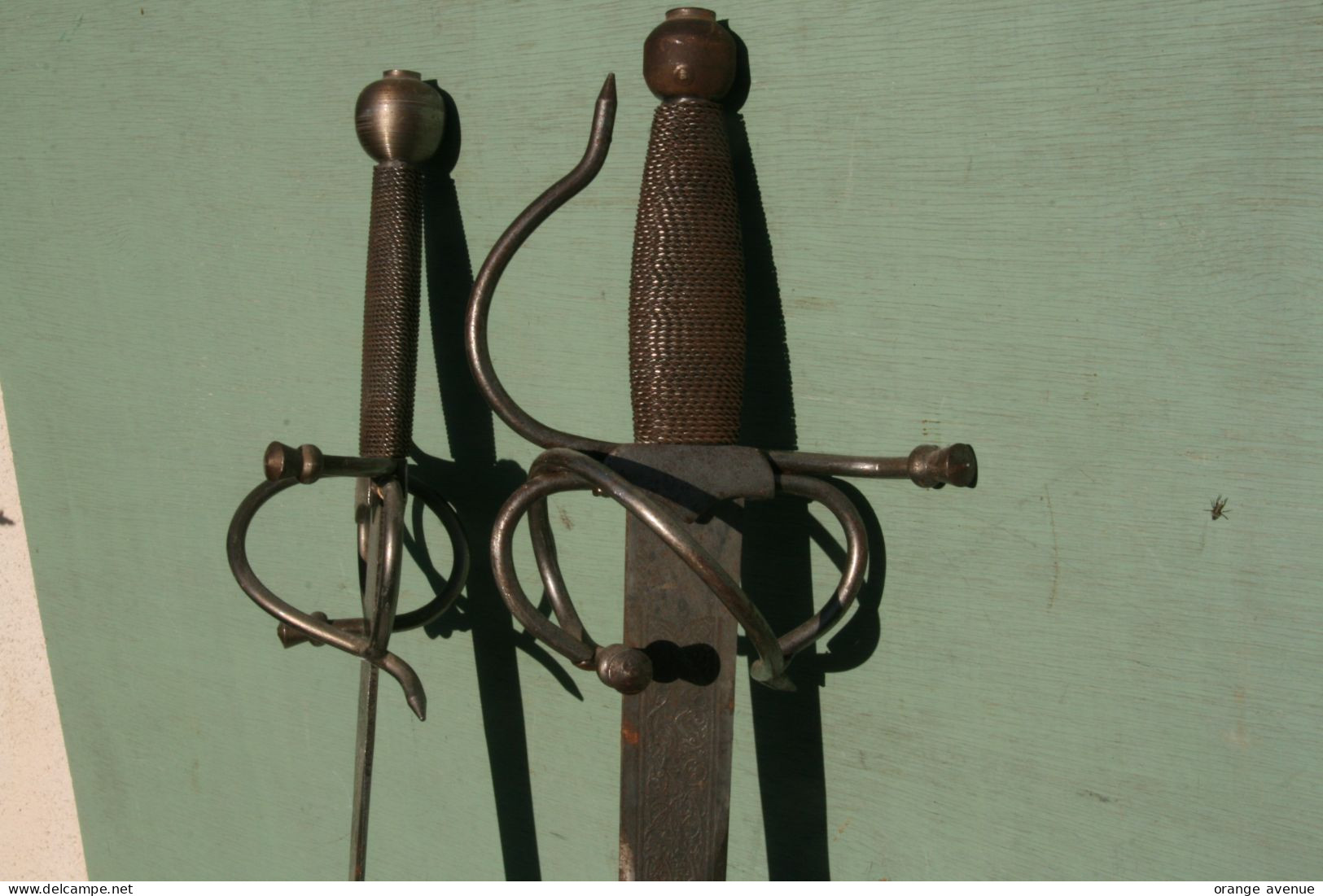 Lot De 2 épées Toledo Colada Del Cid - Knives/Swords