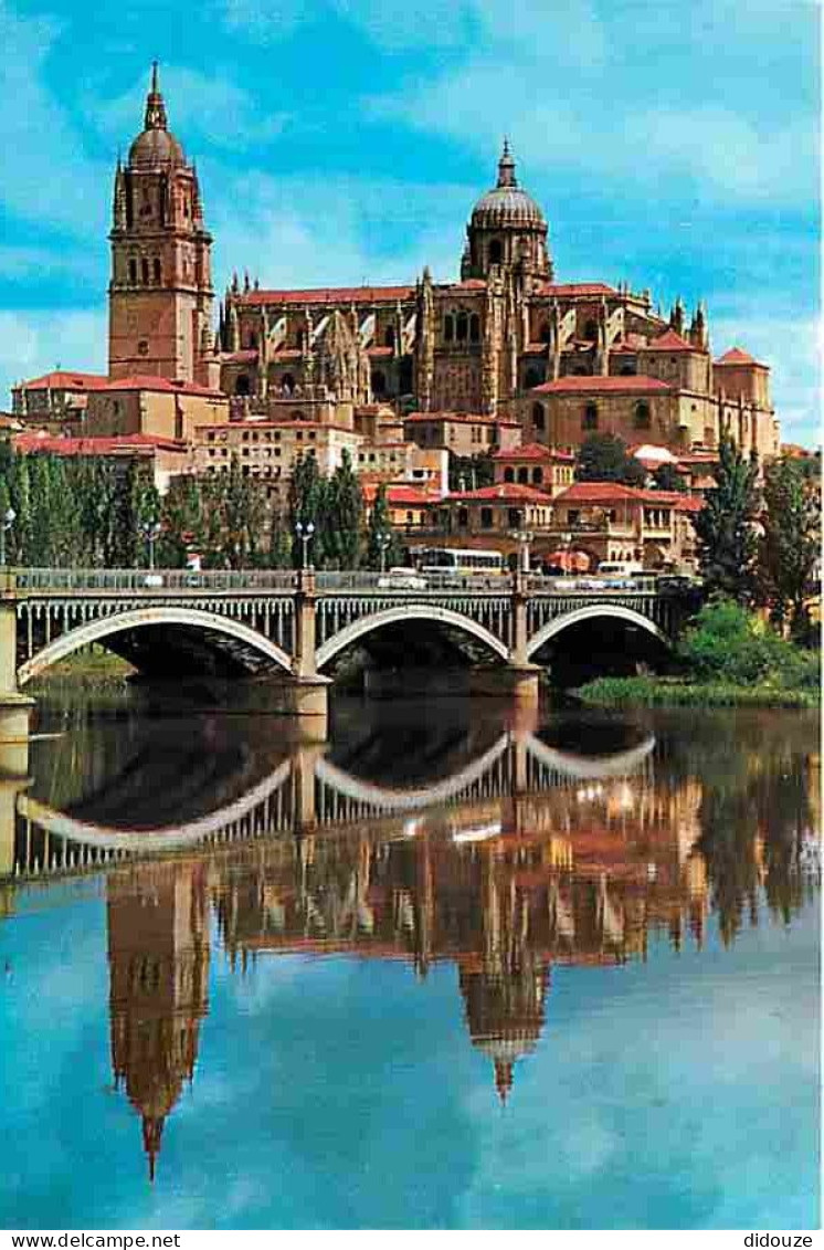 Espagne - Salamanca - Catedral Y Rio Tormes - Carte Vierge - CPM - Voir Scans Recto-Verso - Salamanca