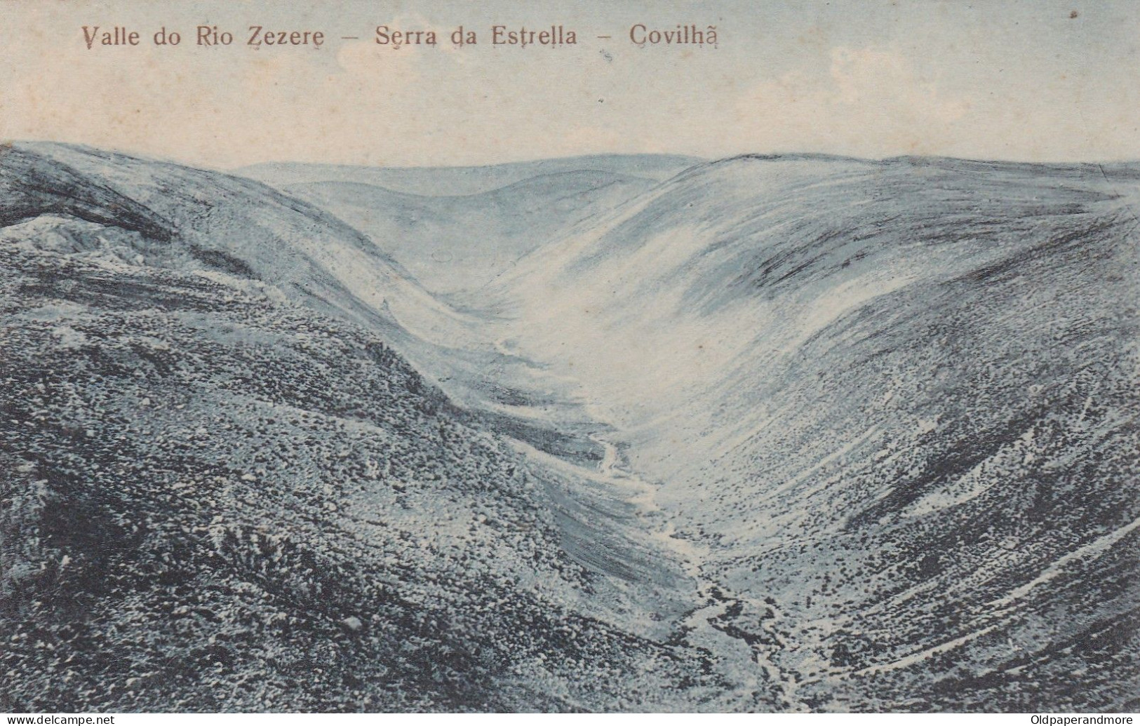 POSTCARD PORTUGAL - COVILHÃ - VALE DO RIO ZÉZERE - SERRA DA ESTRELA - Castelo Branco