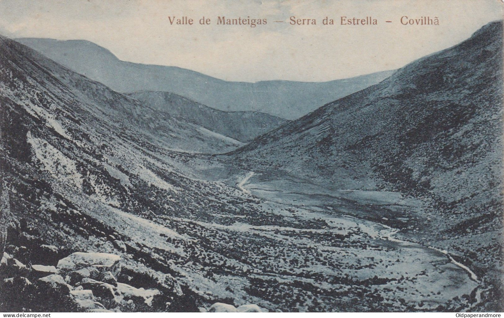 POSTCARD PORTUGAL - COVILHÃ - VALE DE MANTEIGAS   - SERRA DA ESTRELA - Castelo Branco