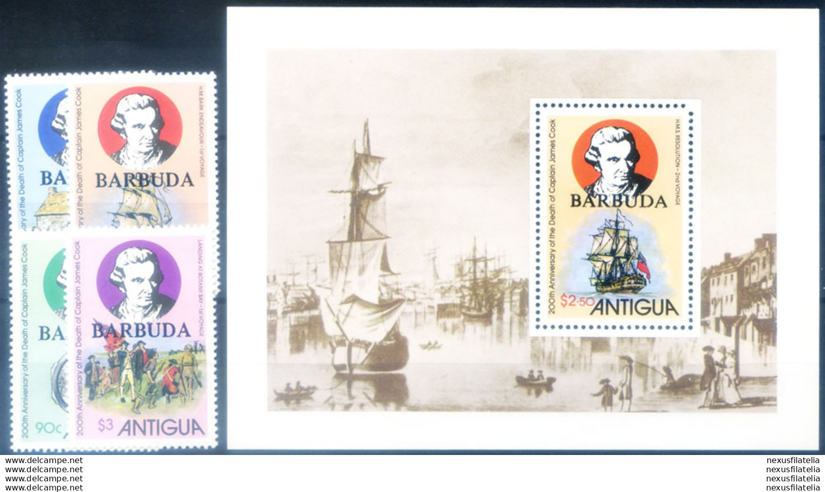 James Cook 1979. - Antigua And Barbuda (1981-...)