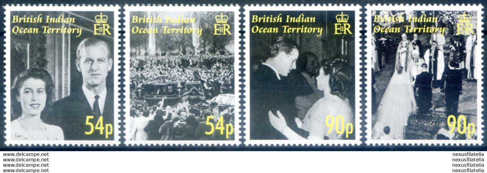 Famiglia Reale 2007. - British Indian Ocean Territory (BIOT)