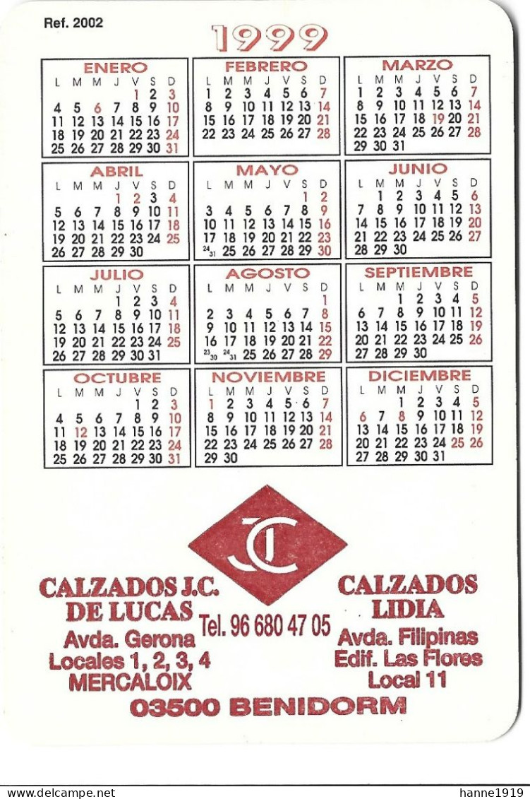 FC Barcelona Calendar 1999 Kalender Calendrier Htje - Petit Format : 1991-00