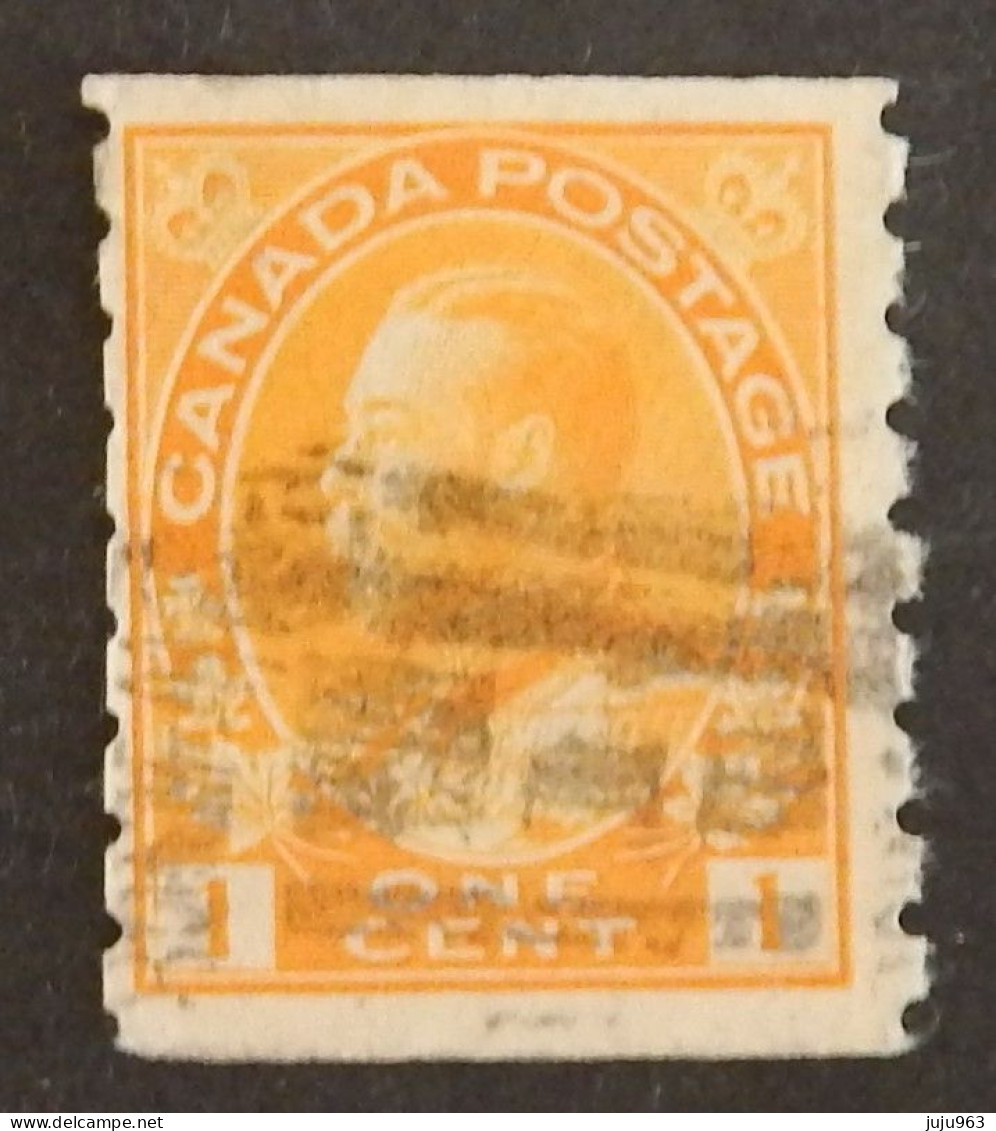CANADA YT 108bB OBLITERE "GEORGE V" ANNÉES 1918/1925 - Usati