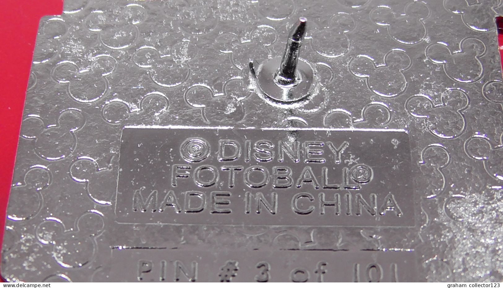Modern Enamel and Metal Badge Disney Countdown To The Millennium Mickey Mouse 1953 Film Strip 1999