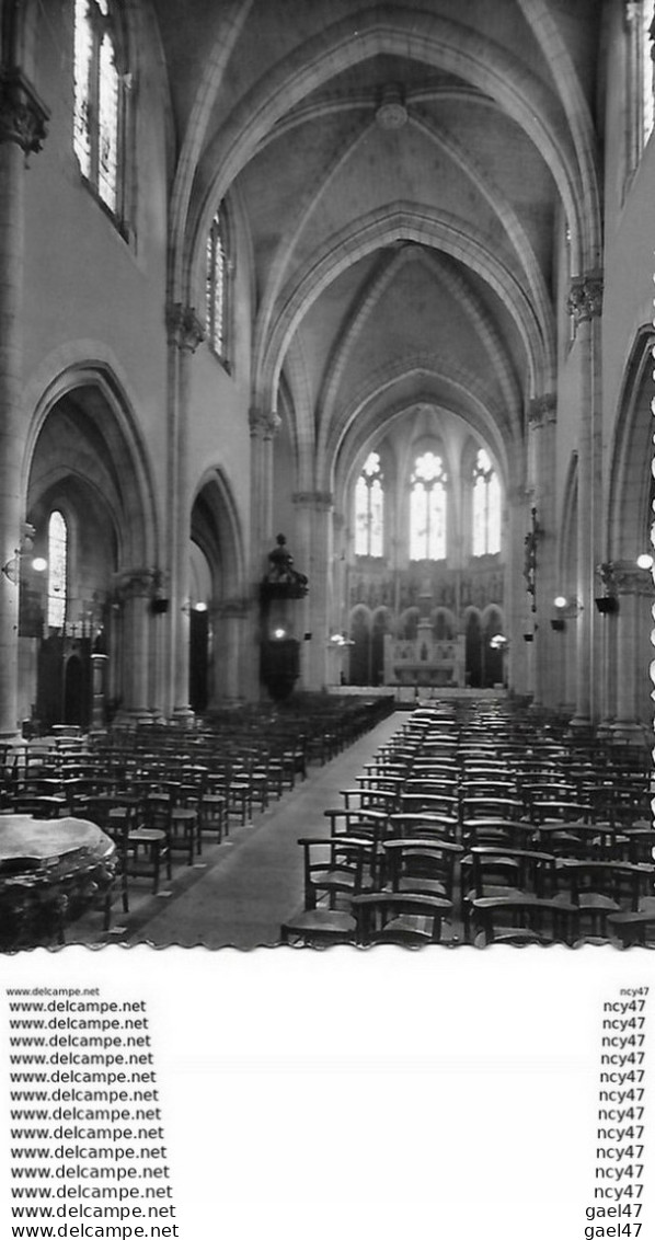 CPSM/gf (82) VALENCE-D'AGEN.  L'Eglise, L'intérieur. ..I 266 - Valence