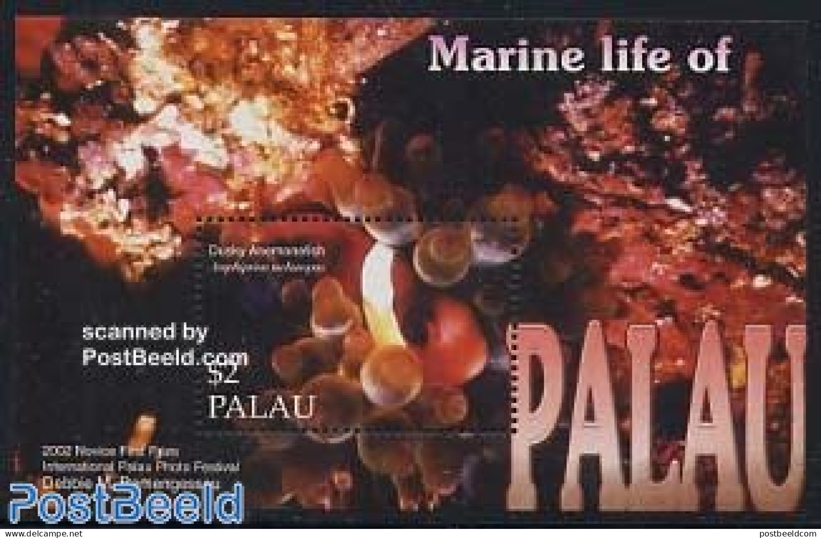 Palau 2004 Dusky Anemonefish S/s, Mint NH, Nature - Fish - Pesci
