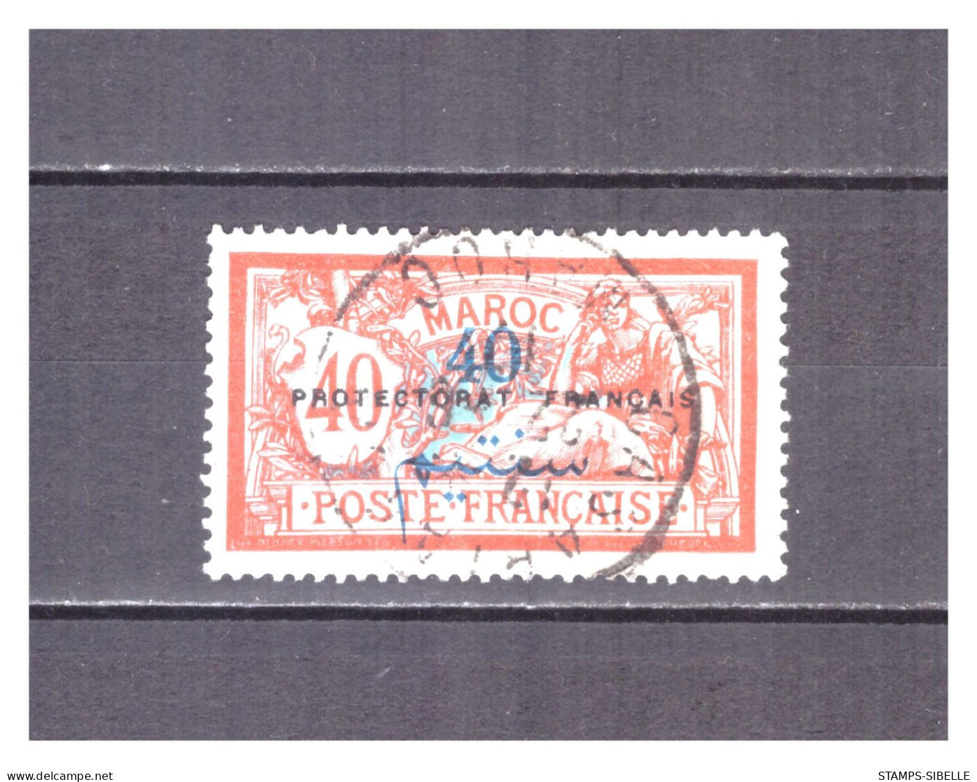 MAROC  .     N ° 48   .  40 C   SUR  40 C      OBLITERE   .  SUPERBE . - Used Stamps