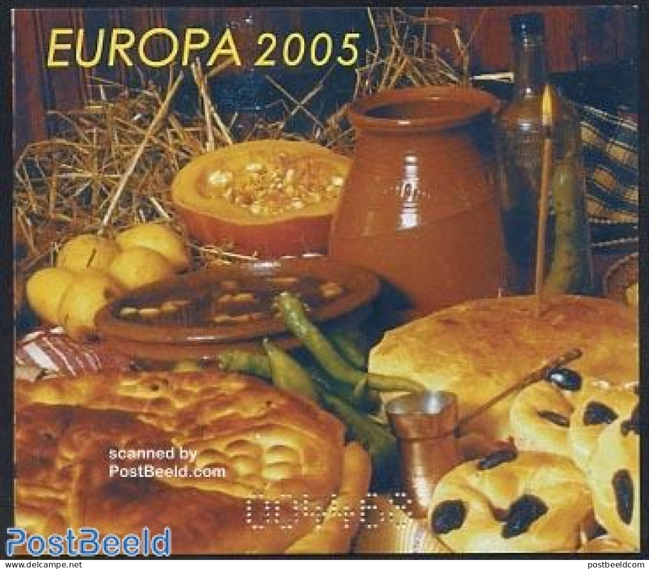 Bulgaria 2005 Europa, Gastronomy Booklet, Mint NH, Health - History - Food & Drink - Europa (cept) - Stamp Booklets - Nuevos