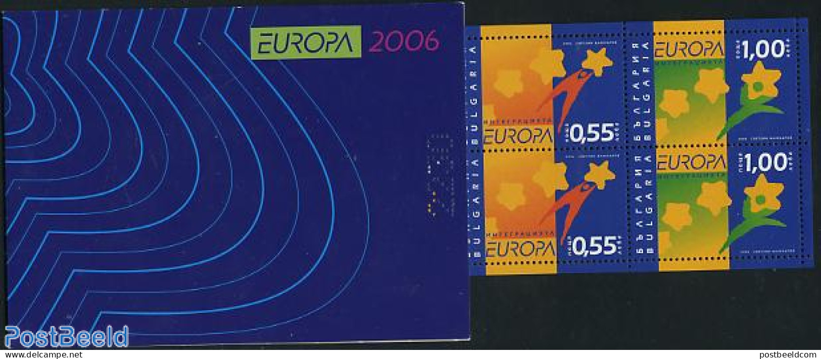 Bulgaria 2006 Europa Booklet, Mint NH, History - Europa (cept) - Stamp Booklets - Nuevos