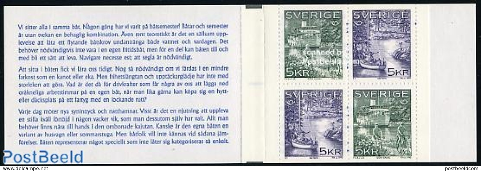 Sweden 1995 Norden, Tourism Booklet, Mint NH, History - Sport - Transport - Europa Hang-on Issues - Cycling - Stamp Bo.. - Nuevos