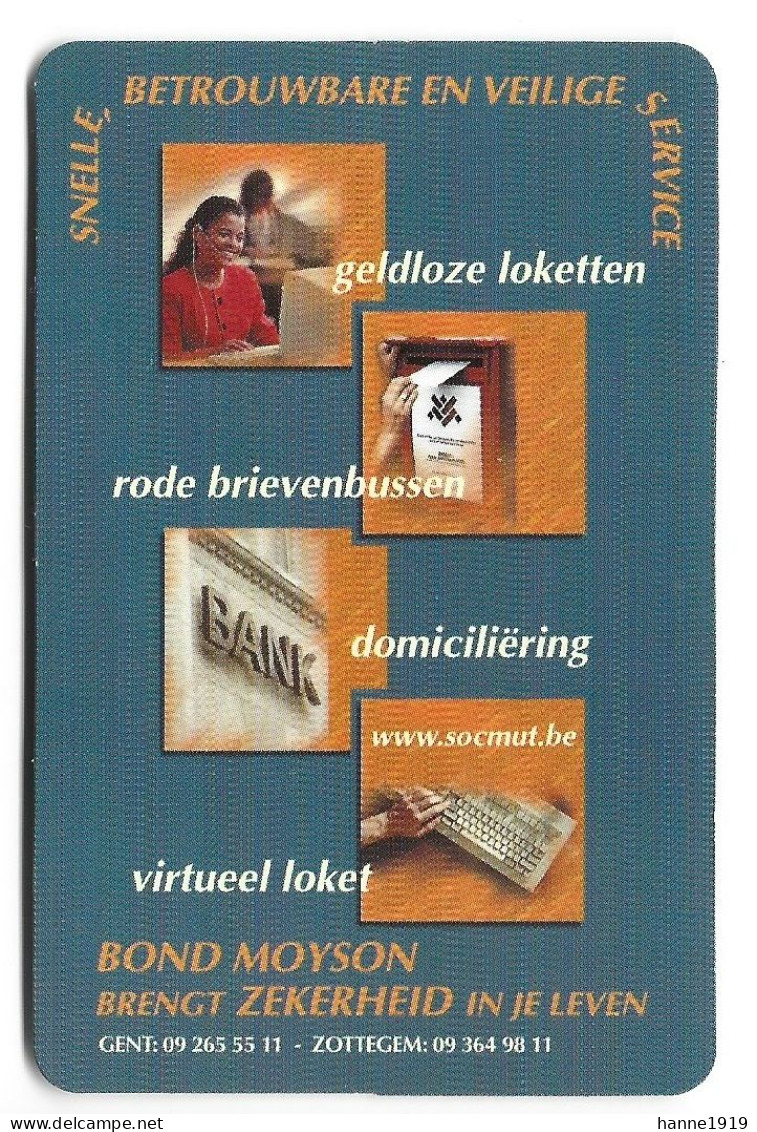 Gent Zottegem Bond Moyson 2002 Kalender Calendrier Htje - Klein Formaat: 2001-...