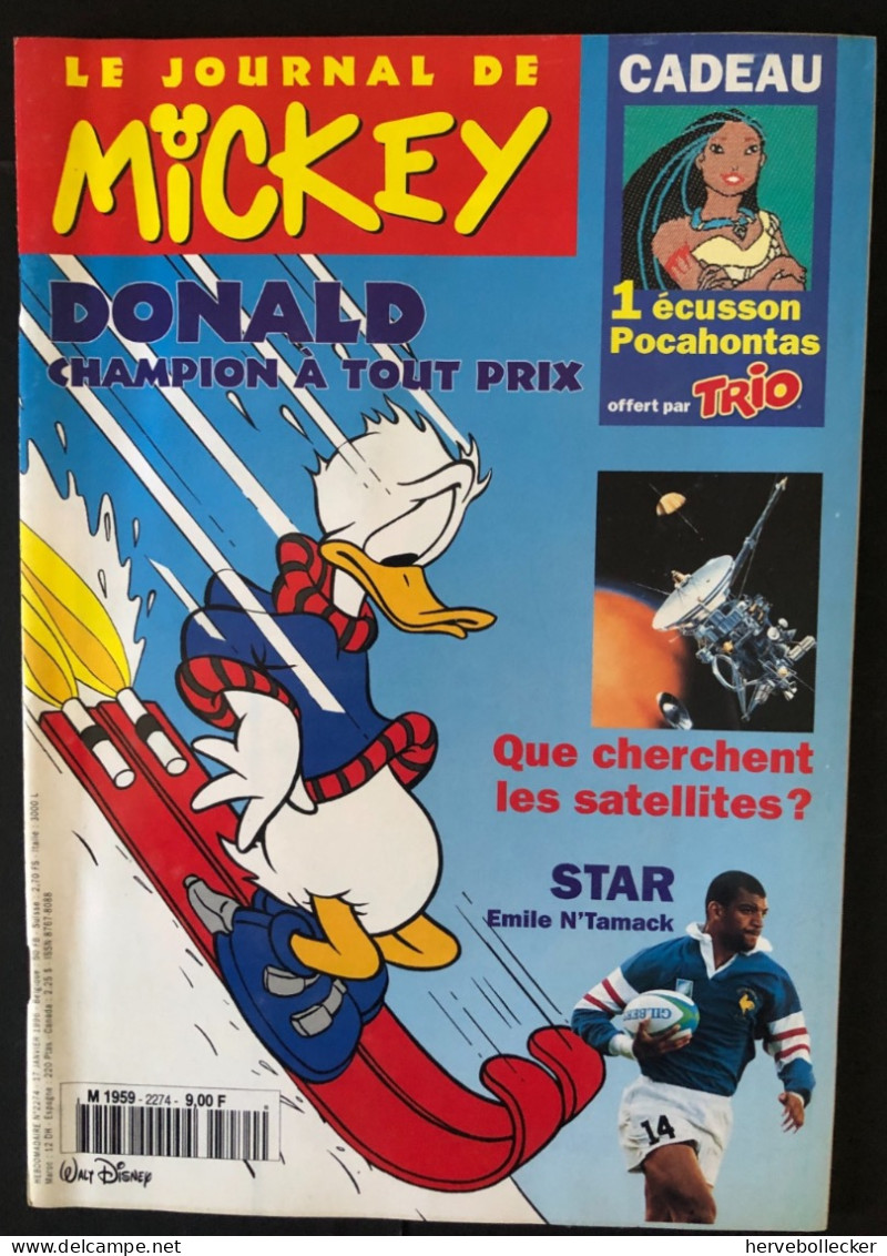 Le Journal De Mickey - Hebdomadaire N° 2274 - 1996 - Disney