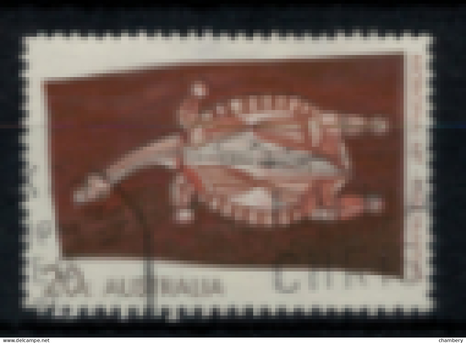 Australie - "Art Aborigène : Anatomie D'une Tortue Peinte Sur écorce" - Oblitéré N° 443 De 1971 - Used Stamps