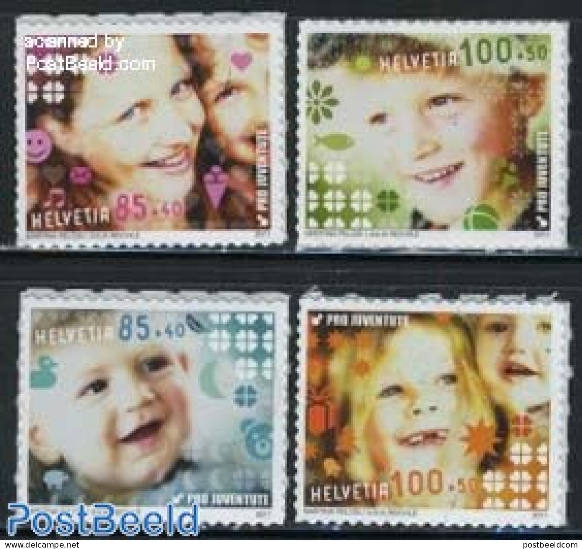 Switzerland 2011 Pro Juventute 4v S-a, Mint NH - Unused Stamps