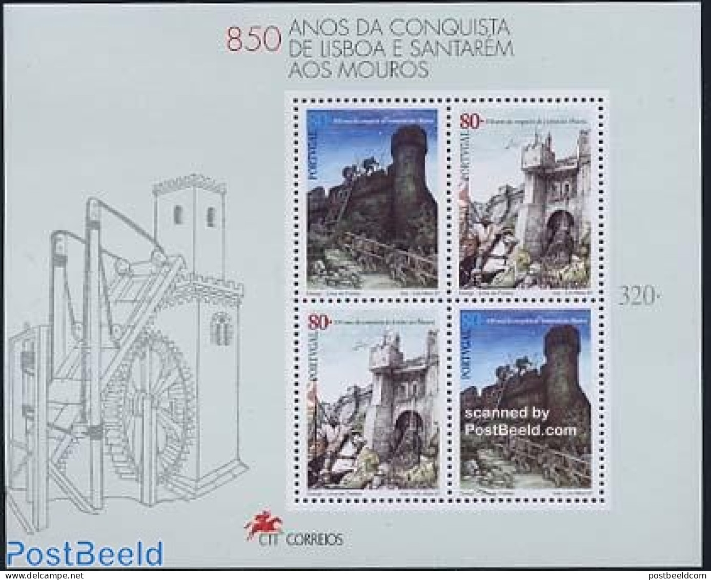 Portugal 1997 Lisbon, Santarem S/s, Mint NH - Unused Stamps