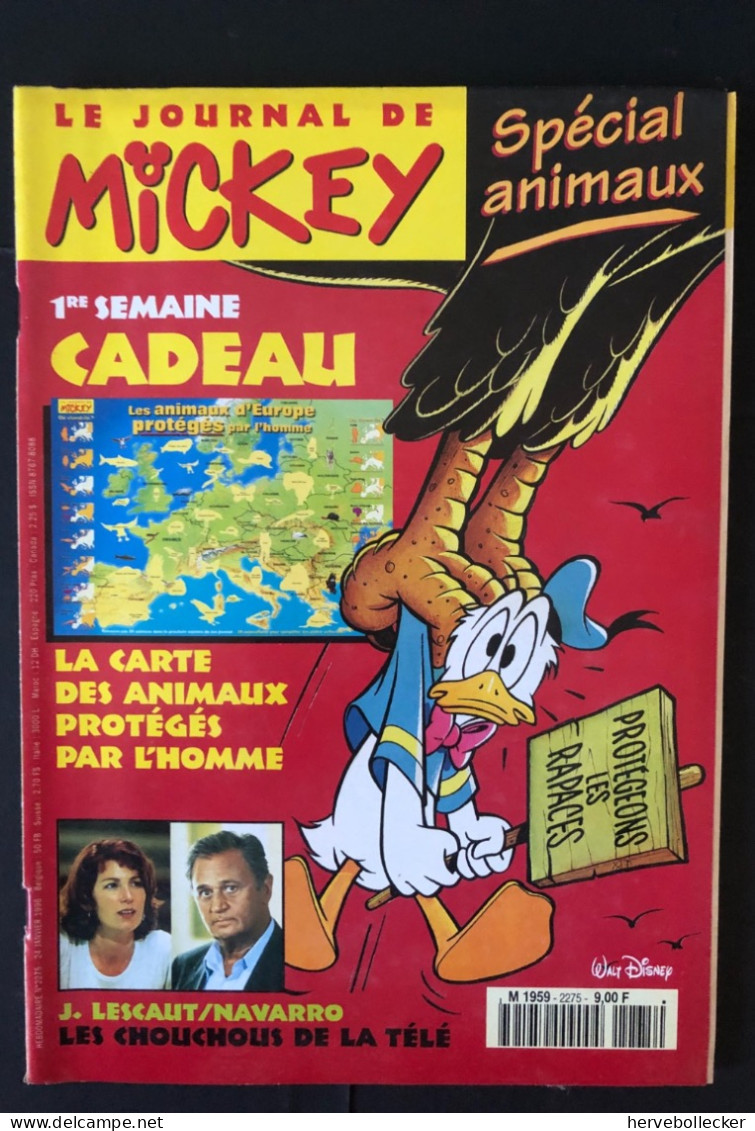 Le Journal De Mickey - Hebdomadaire N° 2275 - 1996 - Disney