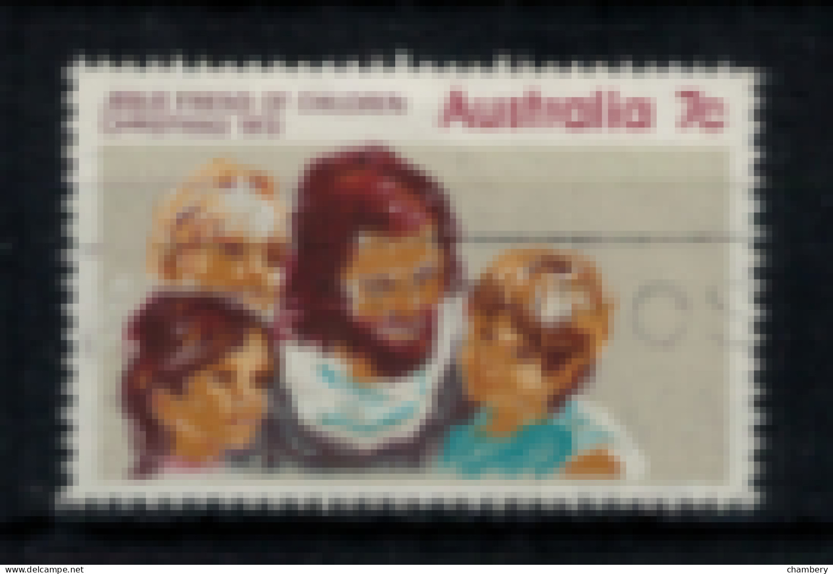 Australie - "Noël : Jésus L'ami Des Enfants" De W. Tambyn" - Oblitéré N° 484 De 1972 - Used Stamps