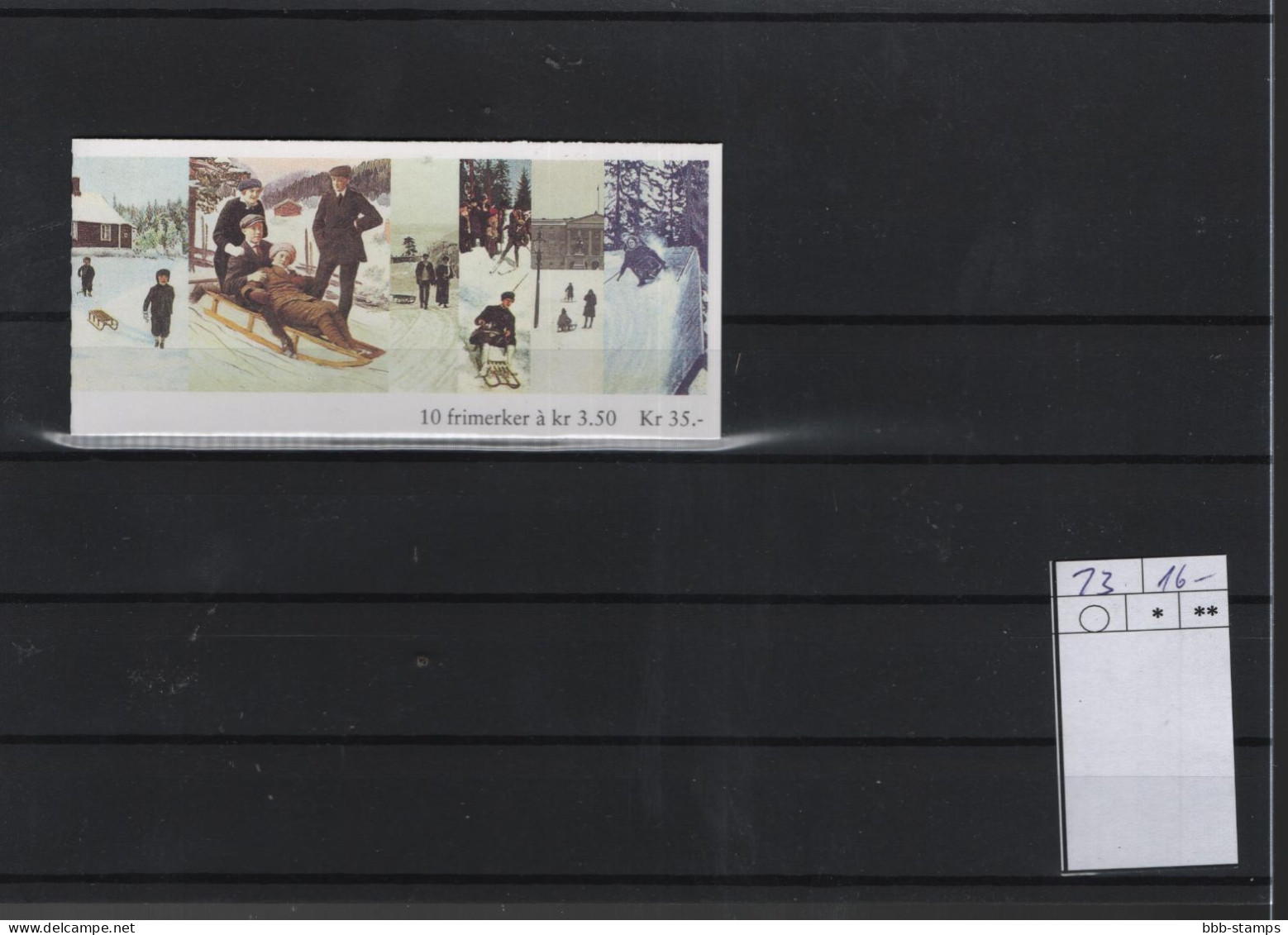 Norwegen Michel Cat.No. Booklet Mnh/** 23 - Postzegelboekjes