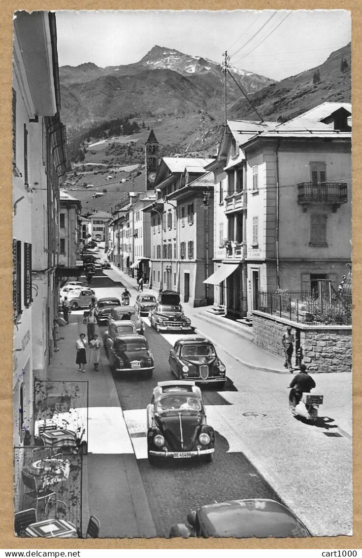 AIROLO VIA SAN GOTTARDO 1956 N°H528 - Airolo