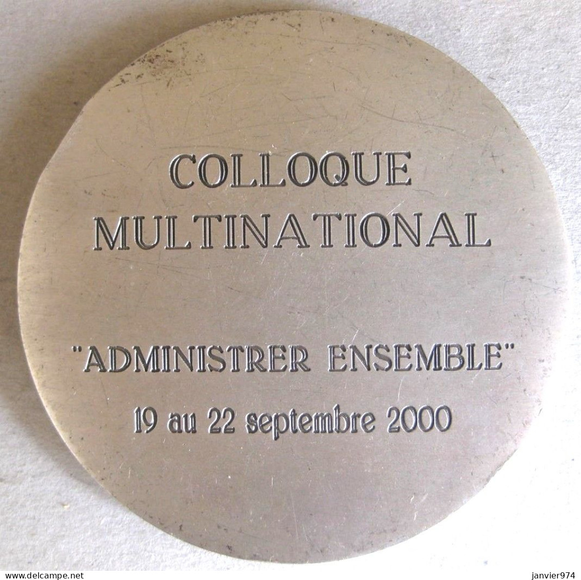 Médaille En Bronze Argentée  École Du Commissariat De L'Armée De Terre – Montpellier, Par CARDOT - Otros & Sin Clasificación