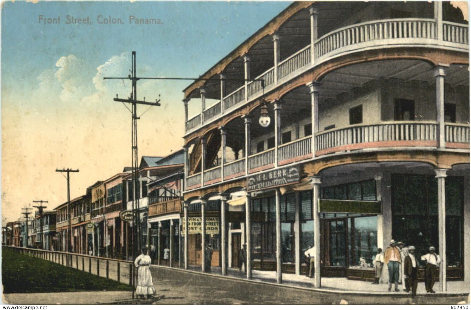 Panama - Colon - Front Street - Panamá
