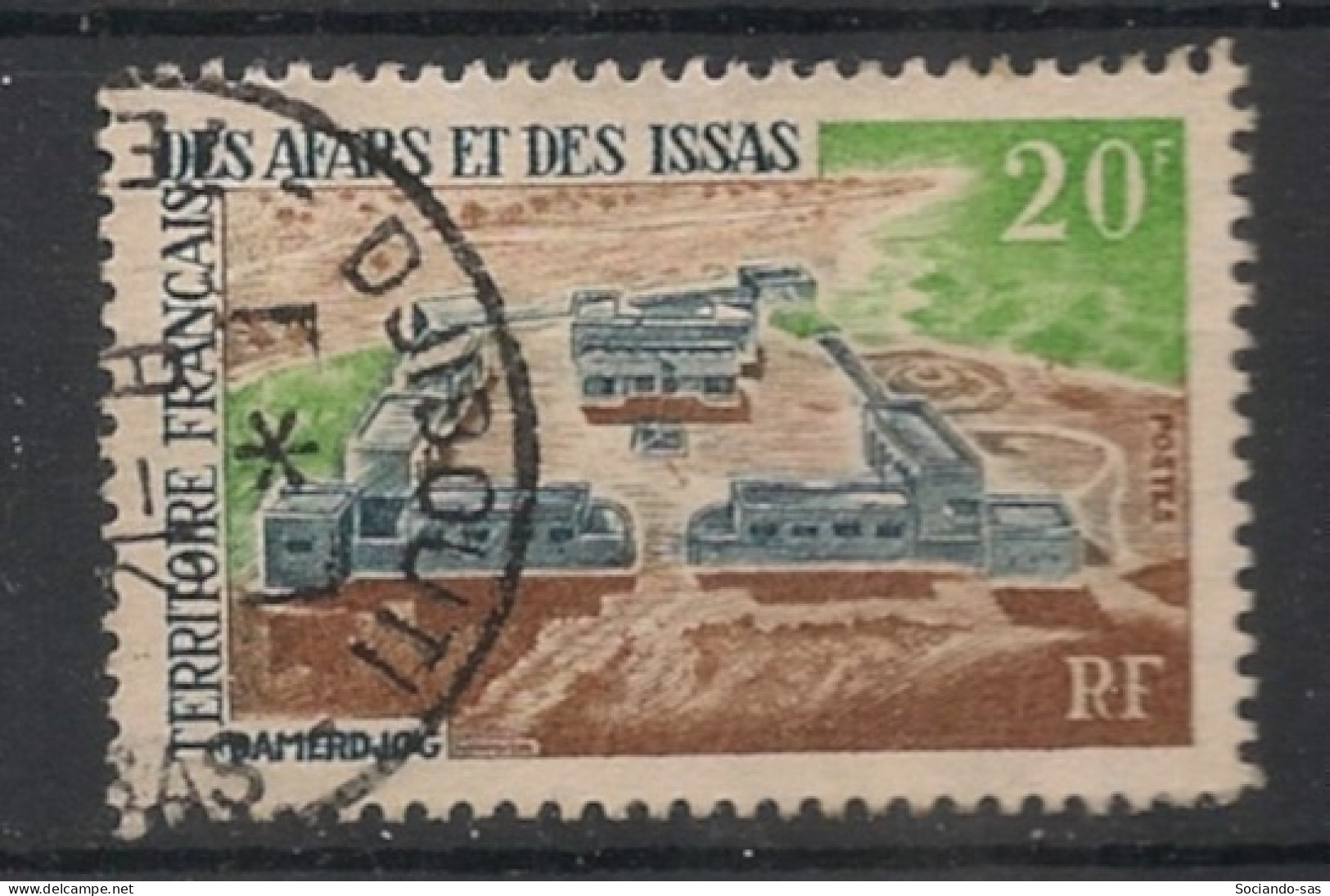 AFARS ET ISSAS - 1968 - N°YT. 337 - Djamerdjog - Oblitéré / Used - Gebruikt