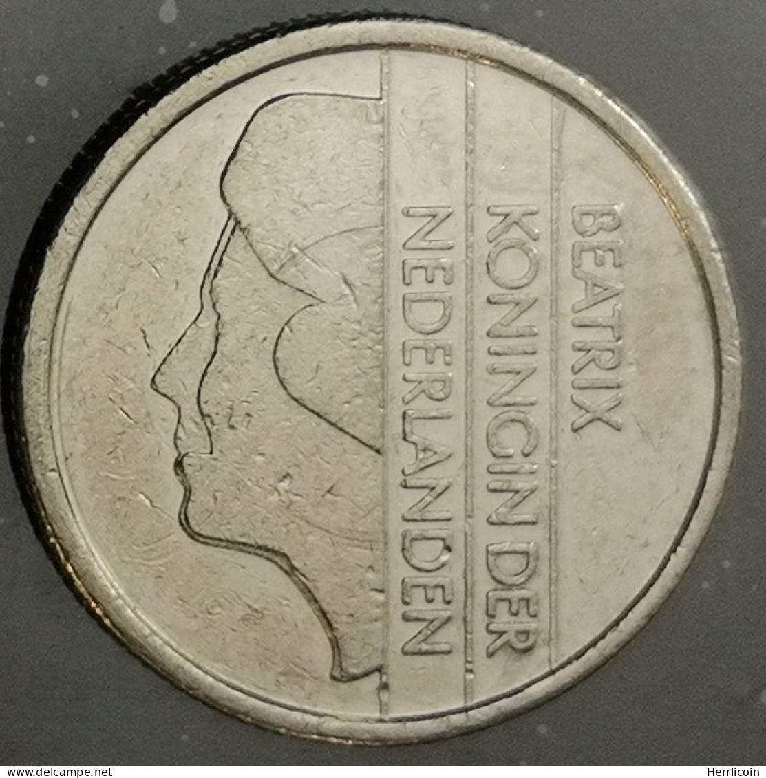 Monnaie Pays-Bas - 1987  - 25 Cents Beatrix - 1980-2001 : Beatrix