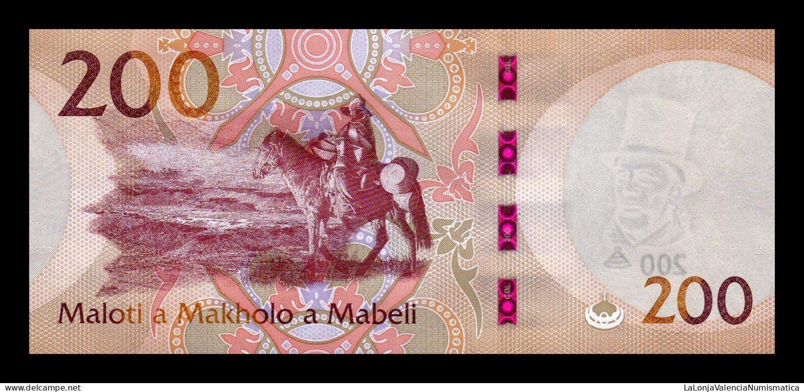 Lesoto Lesotho 200 Maloti Commemorative 2023 Pick 31 Sc Unc - Lesoto