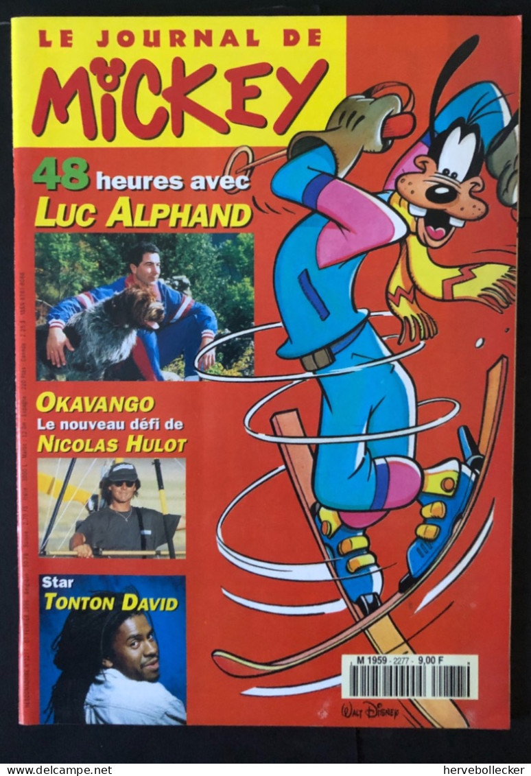 Le Journal De Mickey - Hebdomadaire N° 2277 - 1996 - Disney