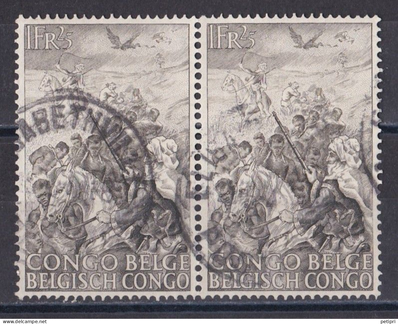Congo Belge N° 274  Paire Oblitérée - Used Stamps